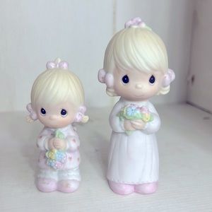 Precious Moments Bridesmaid and Flower Girl